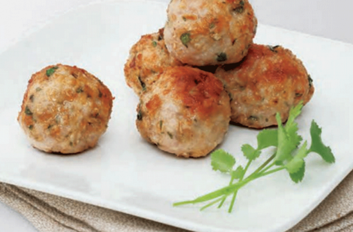 Boulettes de dinde et tofu savoureuse pour toute la famille